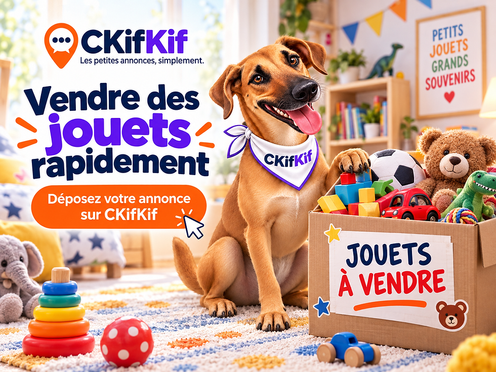 Comment vendre des jouets d’occasion rapidement ?