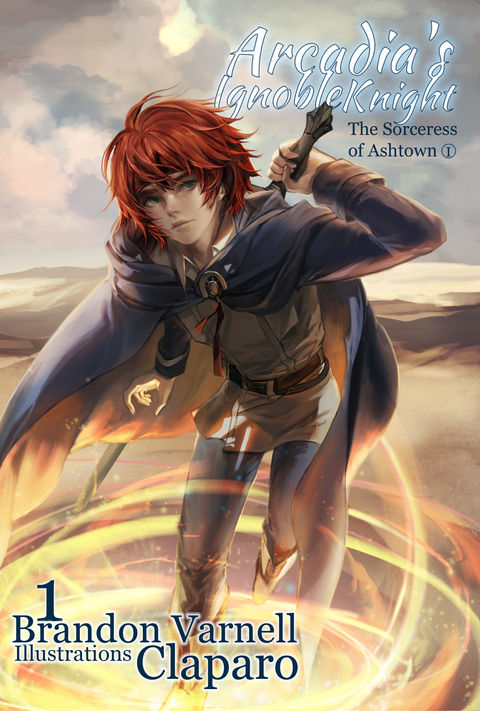 Cover image of Arcadia's Ignoble Knight (Light Novel) - a fantasy romance light novel series by Brandon Varnell.