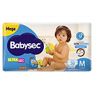 FRALDA BABYSEC ULTRA MEGA M 44 UNID.