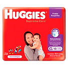 FRALDA HUGGIES SUPREME CARE ROUPINHA G 18 UNID.