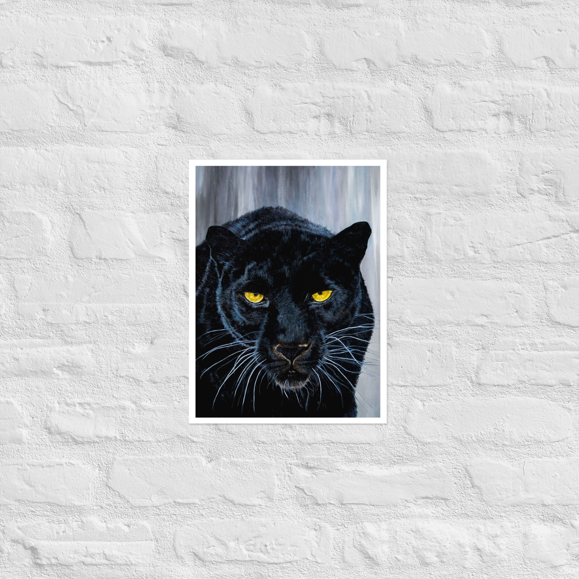 Cat Eyes, Paper print
