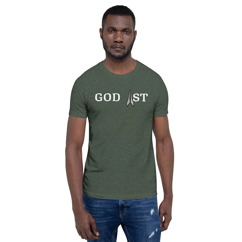 Thumbnail: Forgiven, (Reg/White text) - Unisex T-Shirt