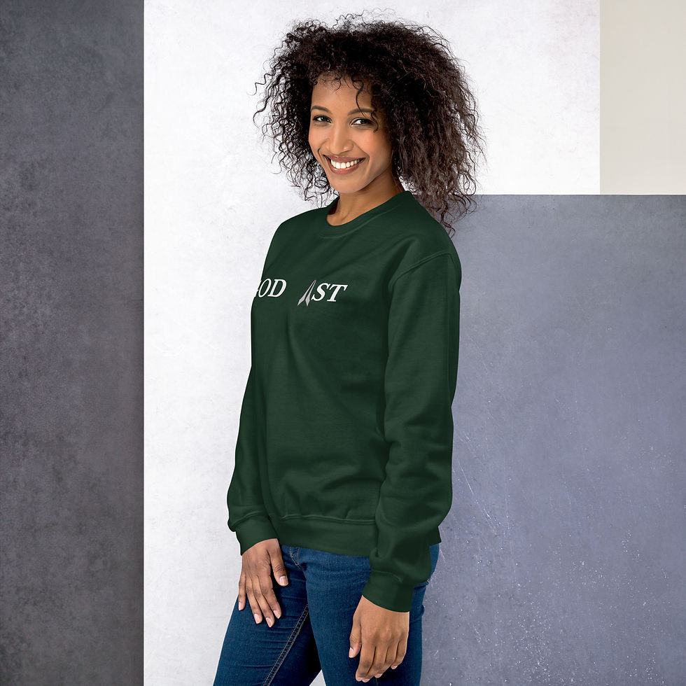 Thumbnail: Breathe YHWH, (Reg/Black text) - Unisex Sweatshirt copy