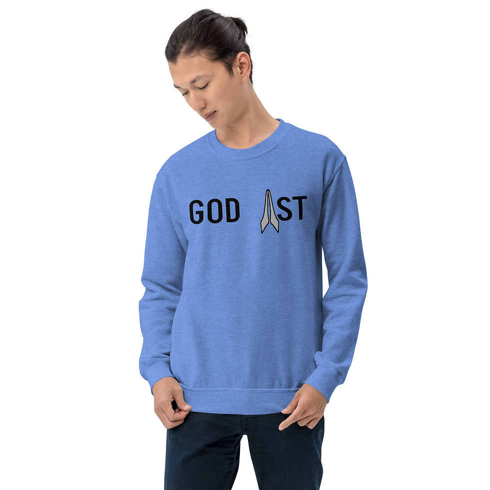 Thumbnail: Child of God, (Reg/Black text) - Unisex Sweatshirt