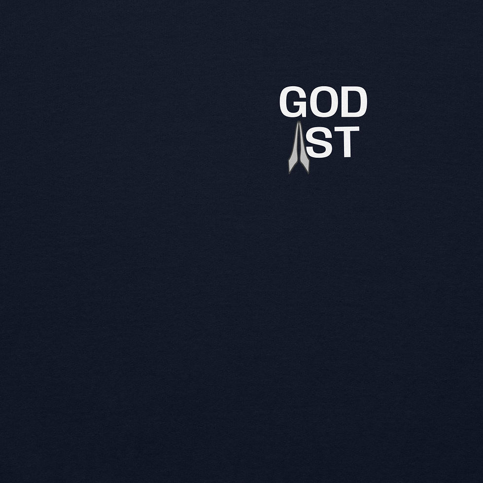 Thumbnail: I am Chosen, (Block/White text) - Unisex Sweatshirt