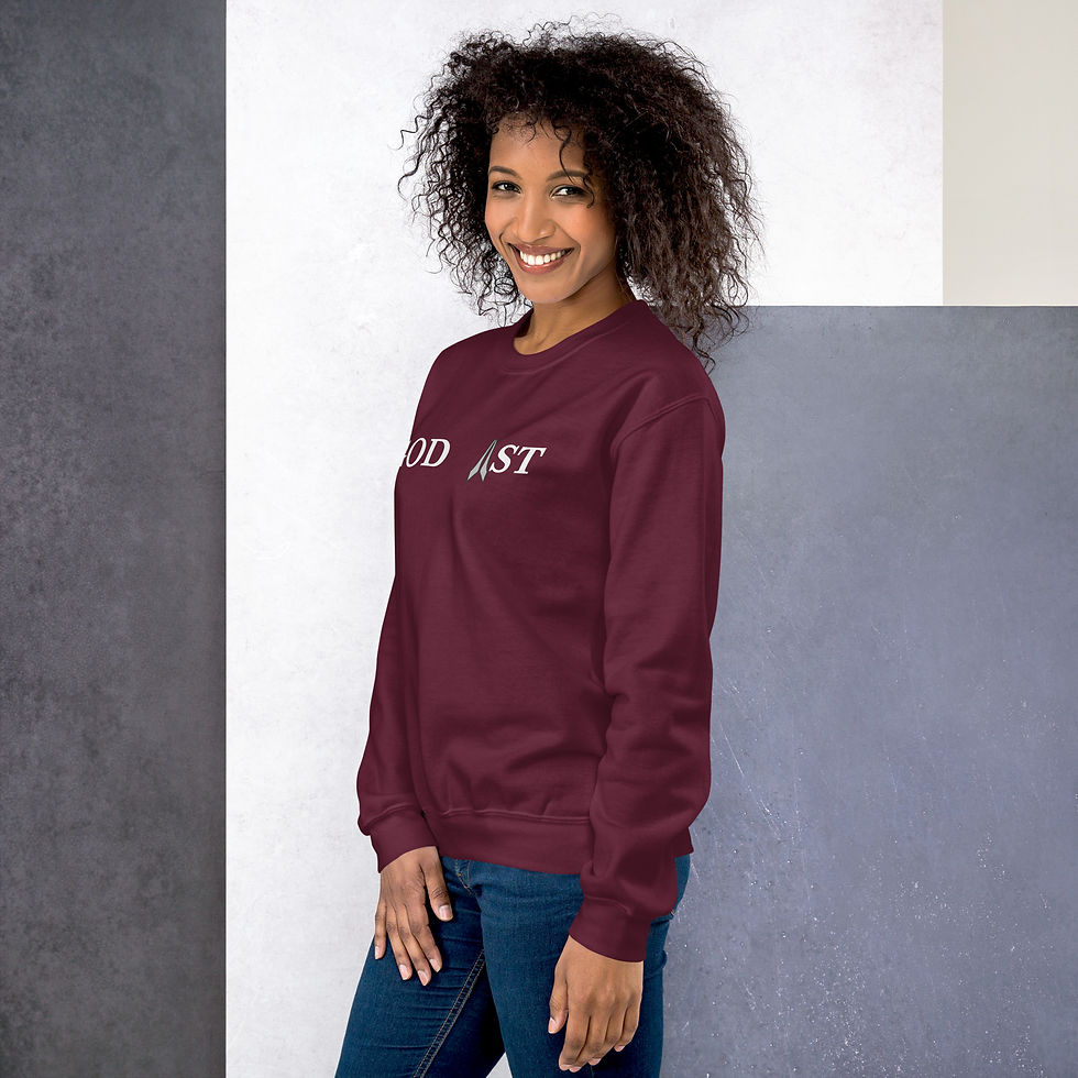 Thumbnail: Breathe YHWH, (Reg/Black text) - Unisex Sweatshirt copy