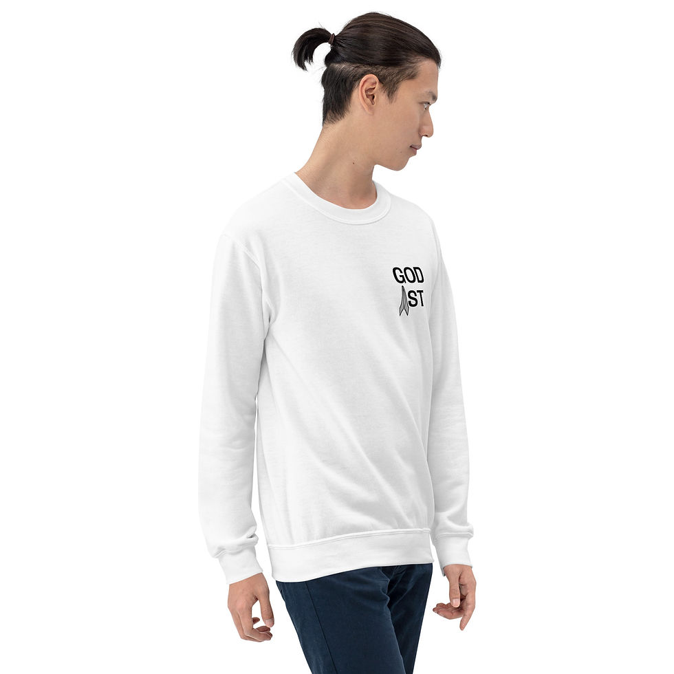 Thumbnail: I am Chosen, (Block/Black text) - Unisex Sweatshirt