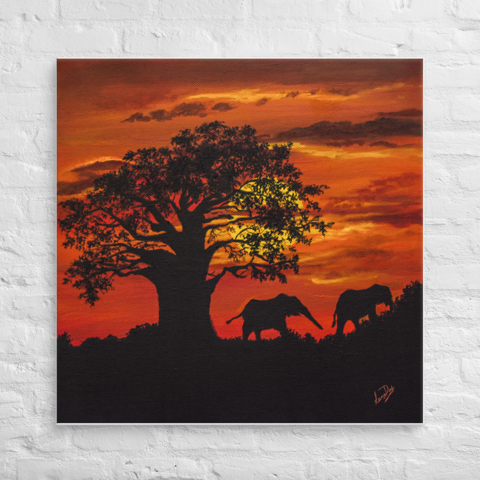 Evening Passage Canvas Print