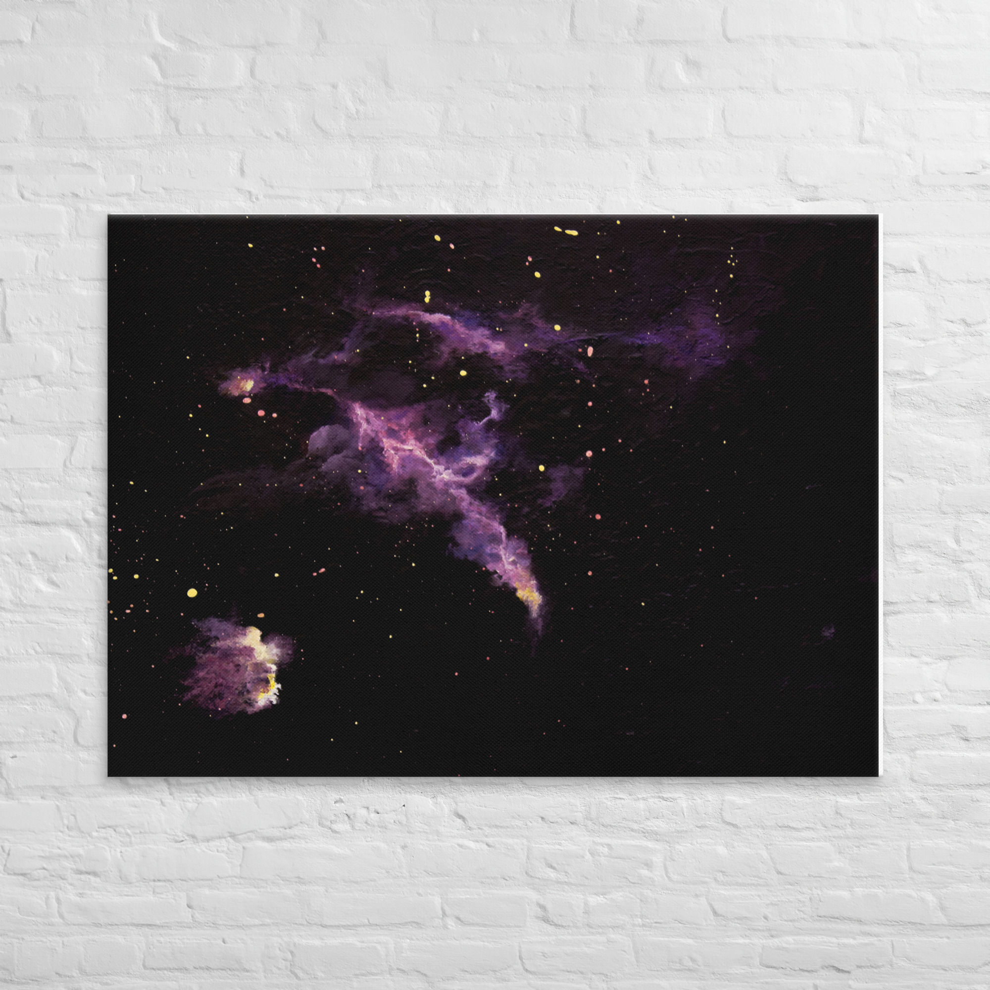 Violet Drift Canvas Print