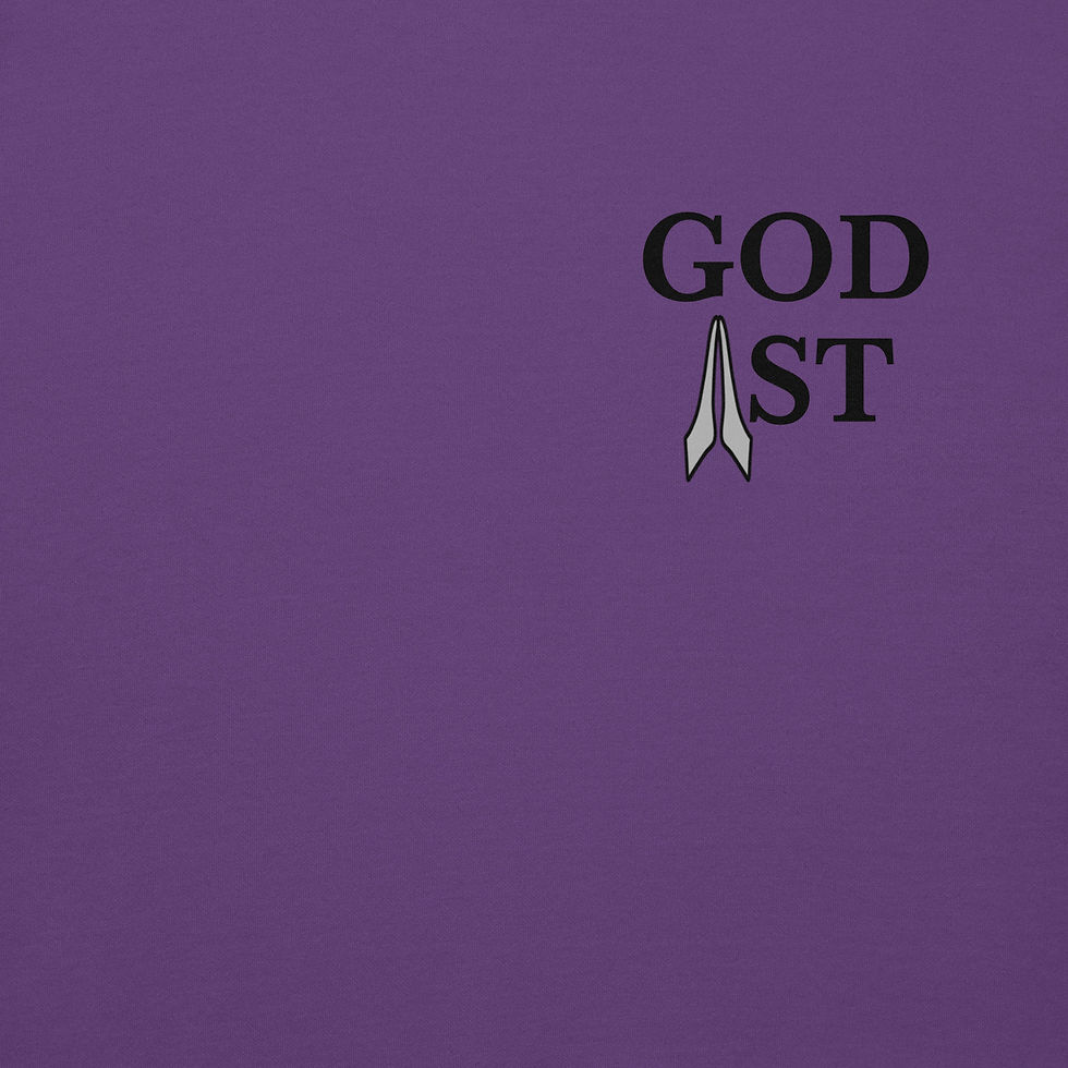 Thumbnail: Child of God, (Block/Black text) - Unisex Hoodie