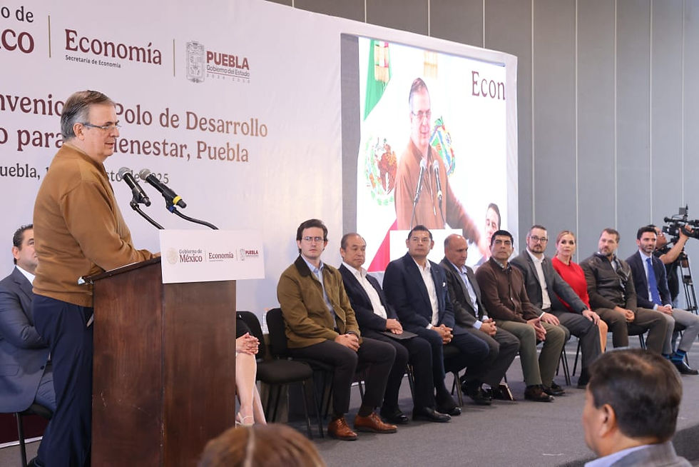 Avanza el Plan México en la Puebla, gobierno federal brinda protección e incentivos a empresarios poblanos