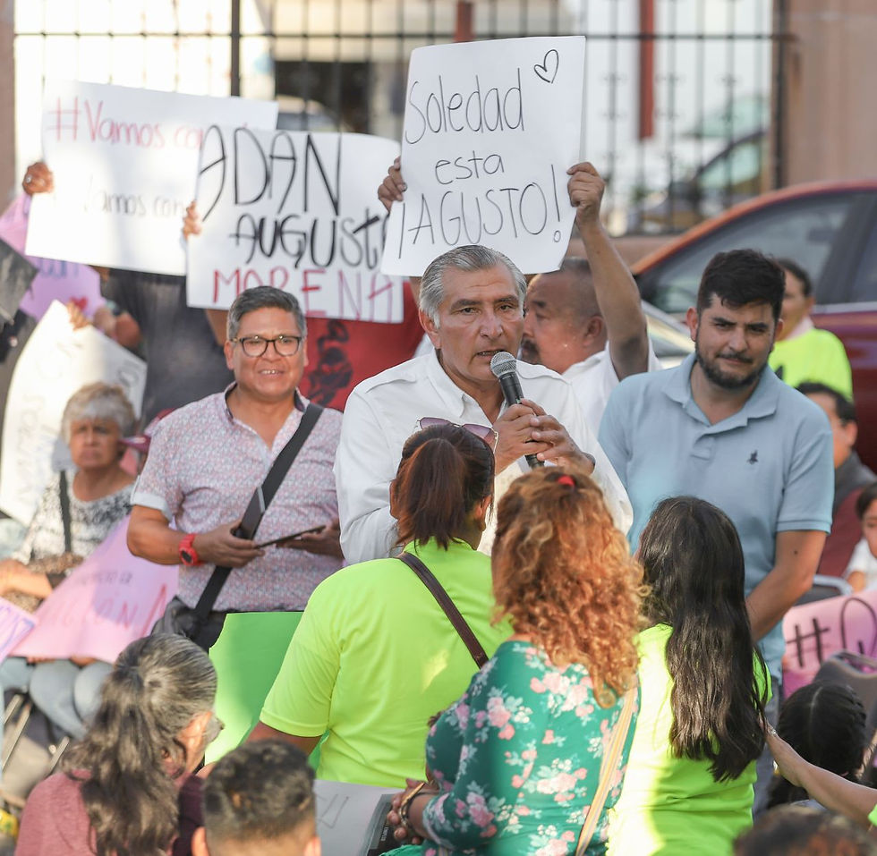 Será el próximo 16 de agosto que Adán Augusto regrese a Puebla en los municipios de Cuautlancingo, Palmar de Bravo y Tehuacán