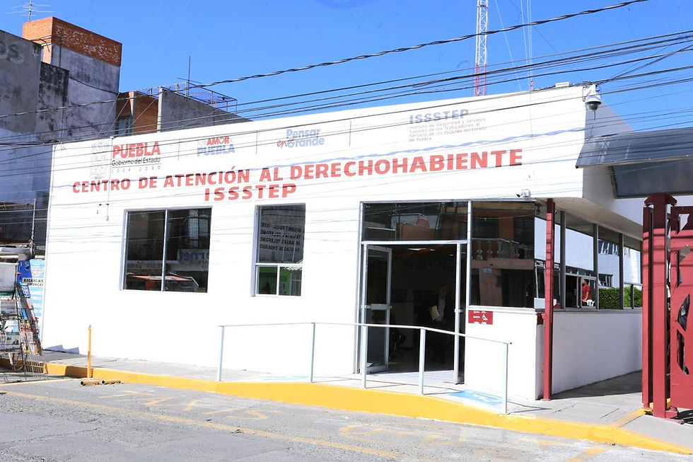 Centro de Atención al Derechohabiente del ISSSTEP, espacio dignificado de atención