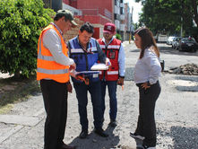Supervisa Contraloría Municipal trabajos de bacheo en 118 puntos de la ciudad