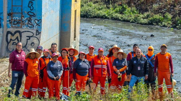 Refuerza gobierno de Pepe Chedraui acciones preventivas en el vaso regulador Puente Negro ante temporada de lluvias