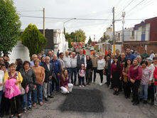 Preside Alcalde Chedraui inicio de trabajos de bacheo en frío en la capital