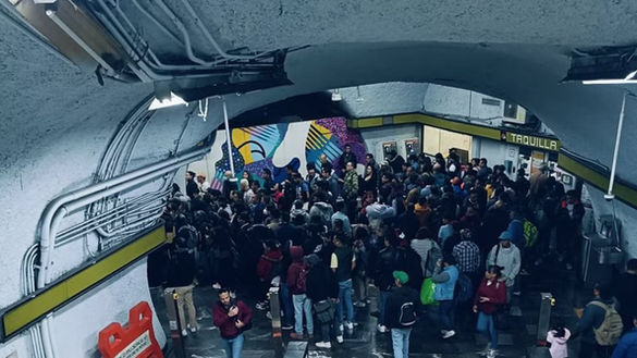 Reportan incidente en Línea 3 del Metro de la CDMX con saldo de once heridos