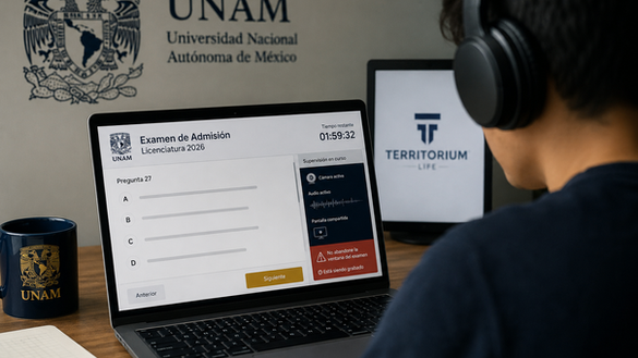 Reportan inconsistencias en empresa contratada por la UNAM para vigilancia de examen; tenía un supervisor por 150 aspirantes