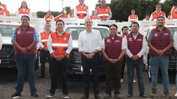 Gobierno de Pepe Chedraui renueva parque vehicular del OOSL tras 15 años de espera
