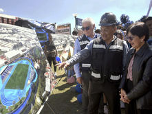 Rectora Cedillo inicia obras de pistas deportivas en prepa Calderón