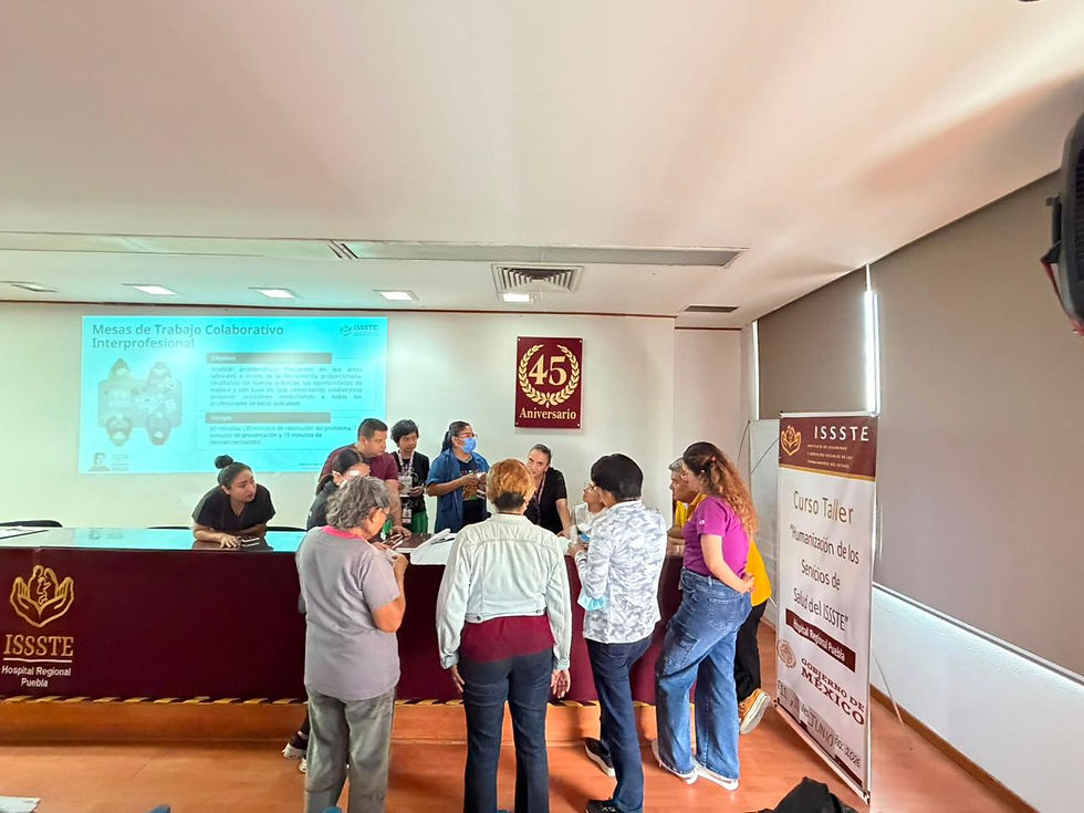 Capacita ISSSTE Puebla en Trato Digno a personal del Hospital Regional