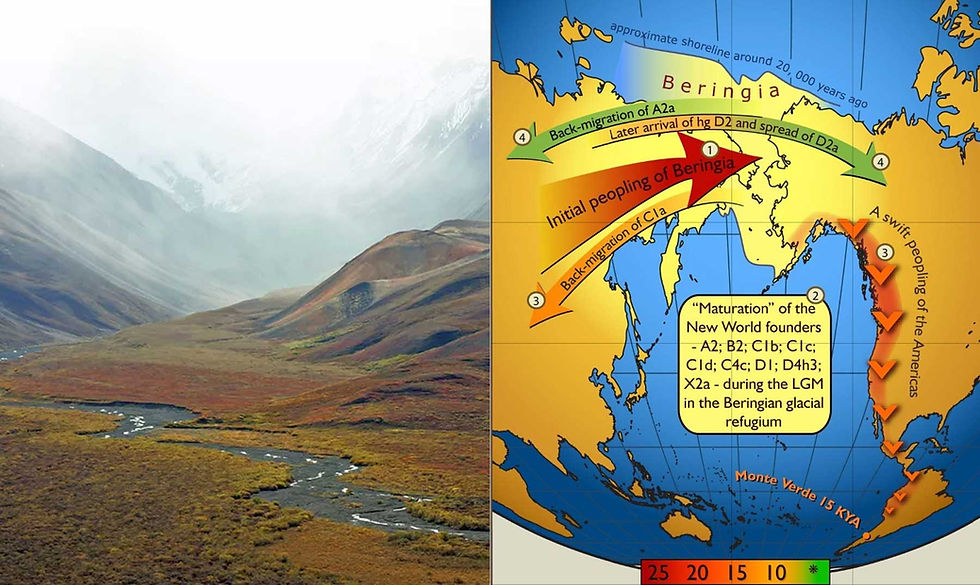 Beringia, el puente que unió Asia y América hasta hace 10 mil años