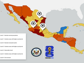 Emite EUA alerta de viaje a México, previo al Mundial 2026