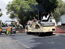 Avanzan obras de rehabilitación vial en avenida 11 Oriente