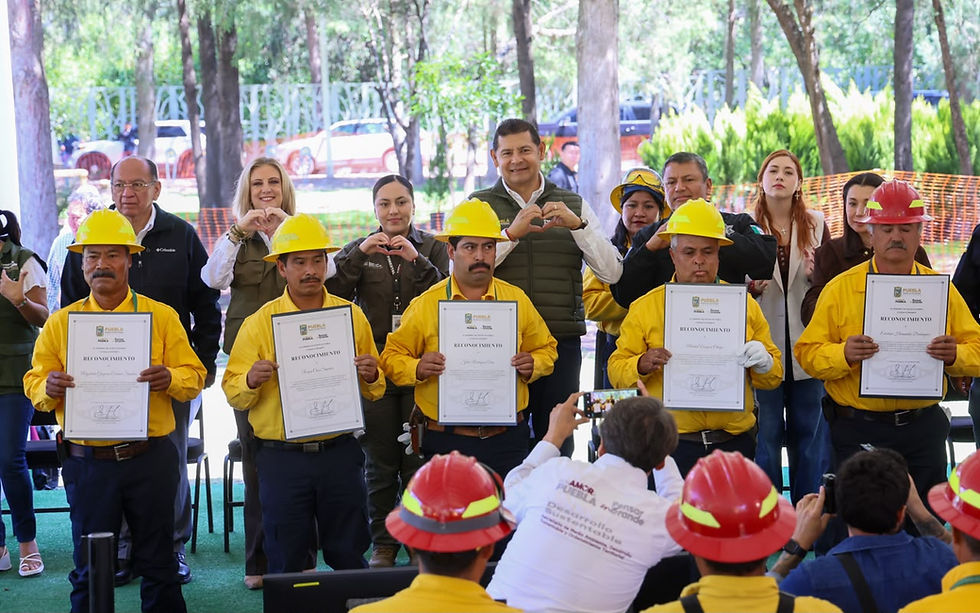 Reconoce Gobierno de Puebla labor forestal y afianza estrategia para proteger bosques locales
