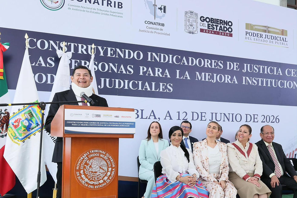Gobierno de Puebla y Poder Judicial promueven modelo de justicia cercana y humanista