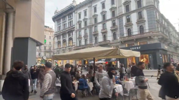 Reportan jornada de disturbios y saqueos en Milán; detienen a más de 200 jóvenes