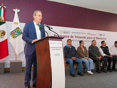 Armenta y Chedraui entregan beneficios del Programa de Vivienda para el Bienestar en Puebla
