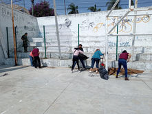 Celebra ISSSTE Puebla segunda jornada de Tequio Elena Arizmendi, ahora en Atlixco