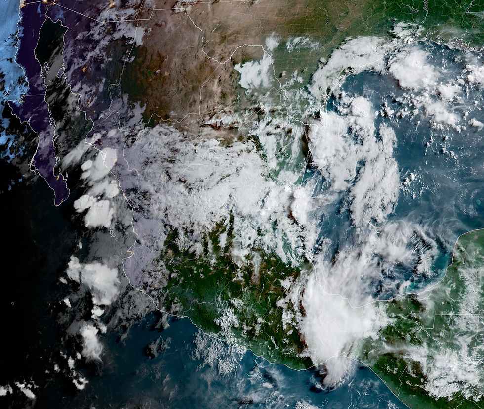 Alertan autoridades: habrá fin de semana lluvioso en México