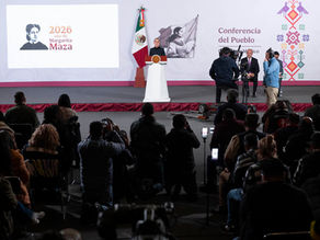 Afirma Sheinbaum que programa nacional de conservación de carreteras y bachetón tendrán una inversión de 50 mil mdp