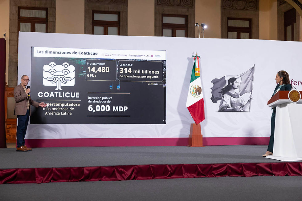 Presenta Gobierno Federal “Coatlicue”, la supercomputadora más poderosa de América latina