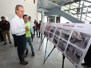 Pepe Chedraui supervisa obras de remodelación en el Centro de Atención Municipal