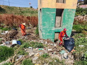Ante la inminente temporada de lluvias, Gobierno de Pepe Chedraui refuerza trabajos de limpieza en el Vaso Regulador Santuario