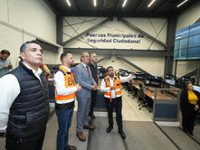 Encabeza Pepe Chedraui supervisión en el Centro de Monitoreo Semafórico