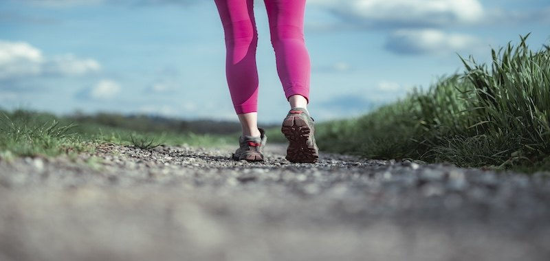 La técnica correcta al caminar