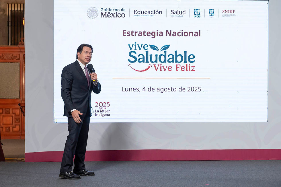 Con vive saludable, vive feliz se ha revisado la salud de casi 4 millones de niñas y niños de escuelas públicas