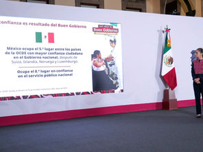 Dice Claudia Sheinbaum que la Secretaría Anticorrupción y buen gobierno ha logrado un ahorro de 83.8 mil mdp en dos años