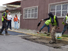 Ayuntamiento avanza con la Campaña Capitalina Bacheando Puebla