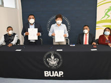 BUAP firma carta de intención con Junta Auxiliar de San Pedro Zacachimalpa