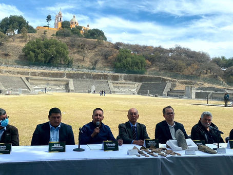 INAH presenta descubrimientos en reconstrucción de escalinata del Pocito