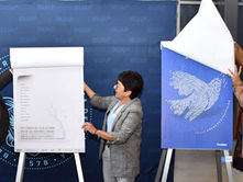 Más allá de una frase, la cultura de paz es una labor para fomentar espacios libres de violencia: Rectora Lilia Cedillo