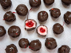 Día de las Cerezas cubiertas de chocolate