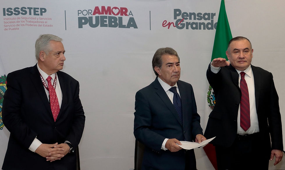 Asume ex alcalde de Tepeaca, Martín Huerta Ruíz subdirección médica del ISSSTEP