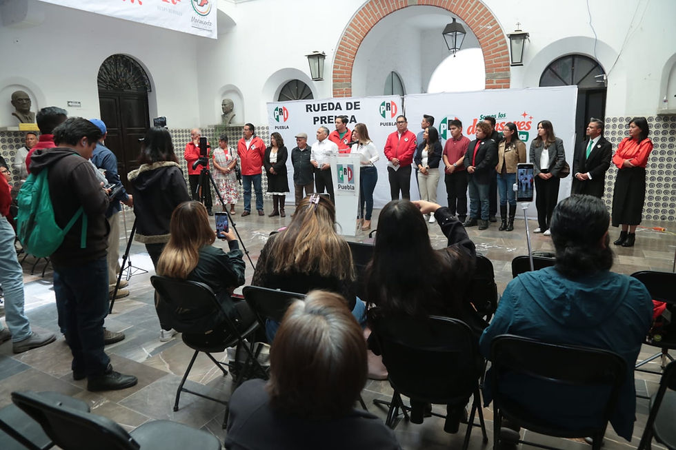 PRI Puebla asevera: mientras México enfrenta crisis, Morena organiza distractores