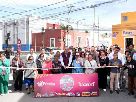 Trabaja Pepe Chedraui en mejoramiento de vialidades con el Tren Capitalino de Pavimentación